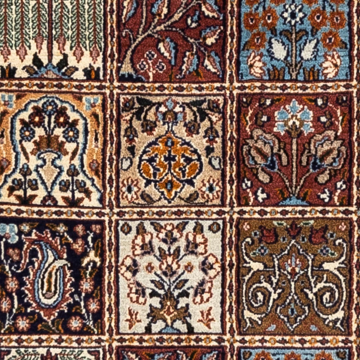 Dywan perski - Klasyczny - 230 x 165 cm - ciemna czerwień