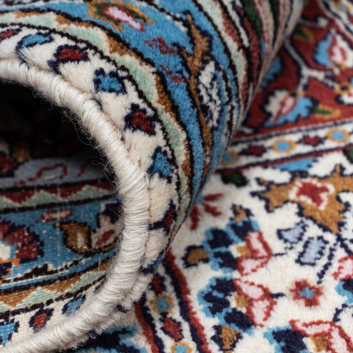 Dywan perski - Klasyczny - 358 x 256 cm - jasnoniebieski