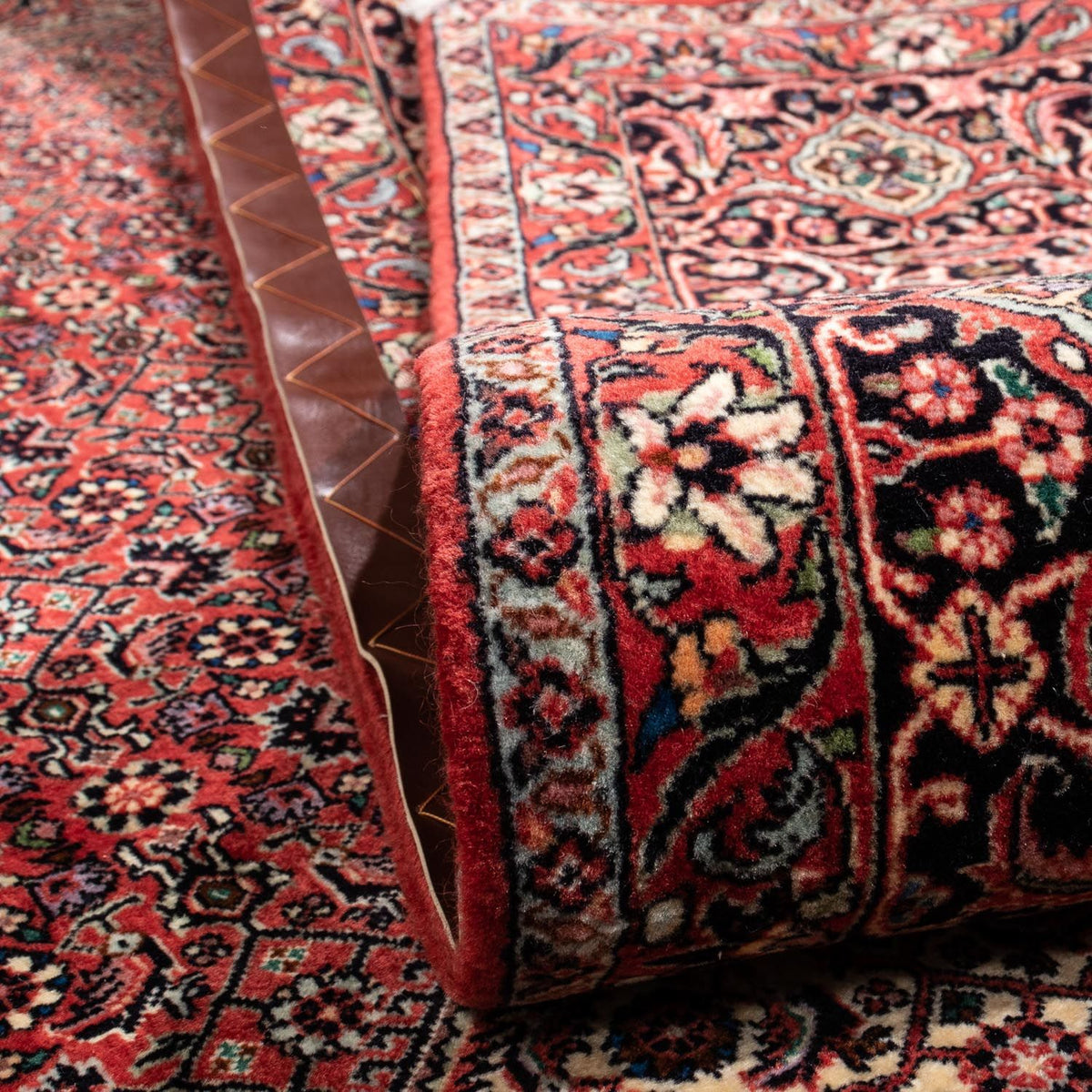 Perski dywan - Bijar - Royal - 350 x 252 cm - czerwony