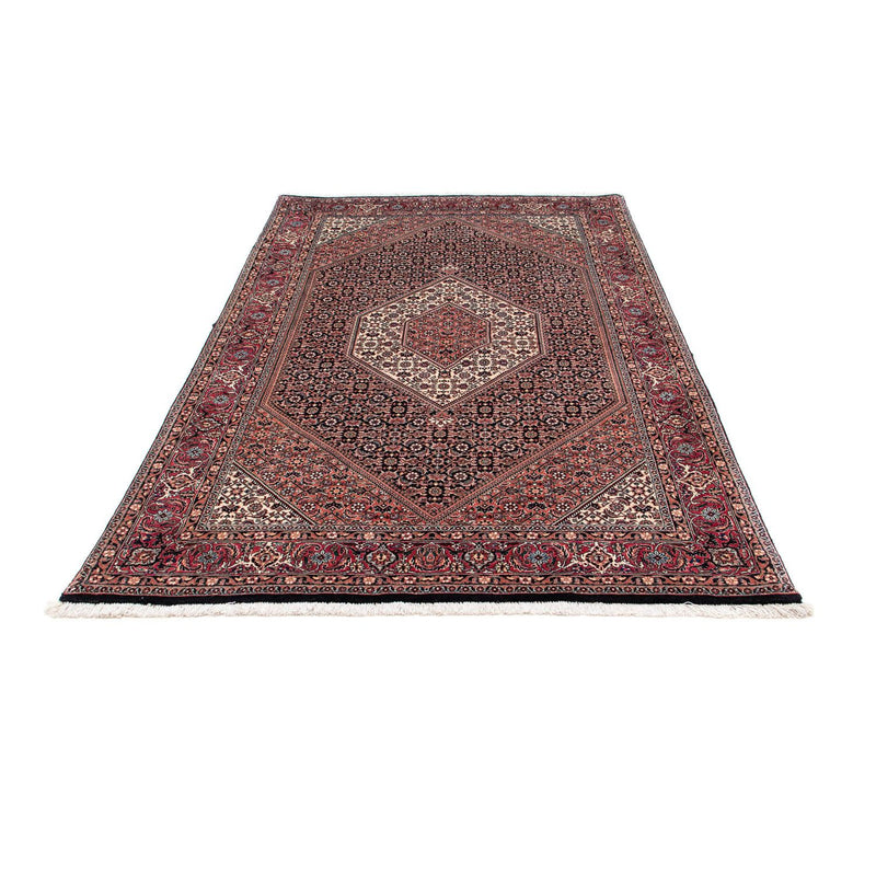 Dywan perski - Bijar - 211 x 130 cm - ciemnoniebieski