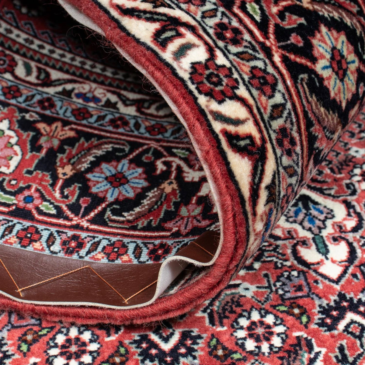 Dywan perski - Bijar - 217 x 131 cm - jasna czerwień