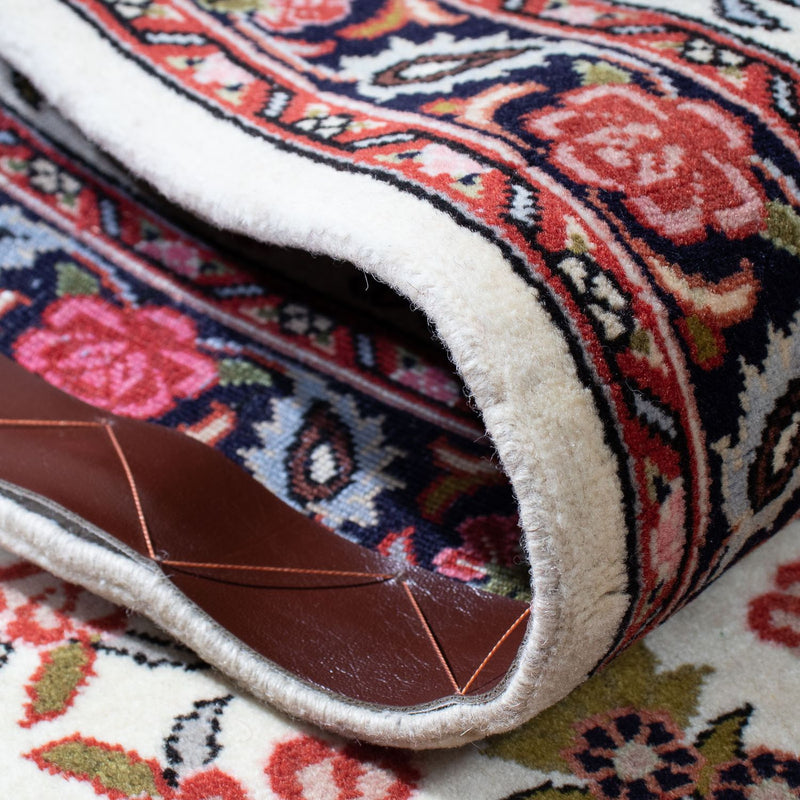 Biegacz Dywan perski - Bijar - 312 x 59 cm - beżowy