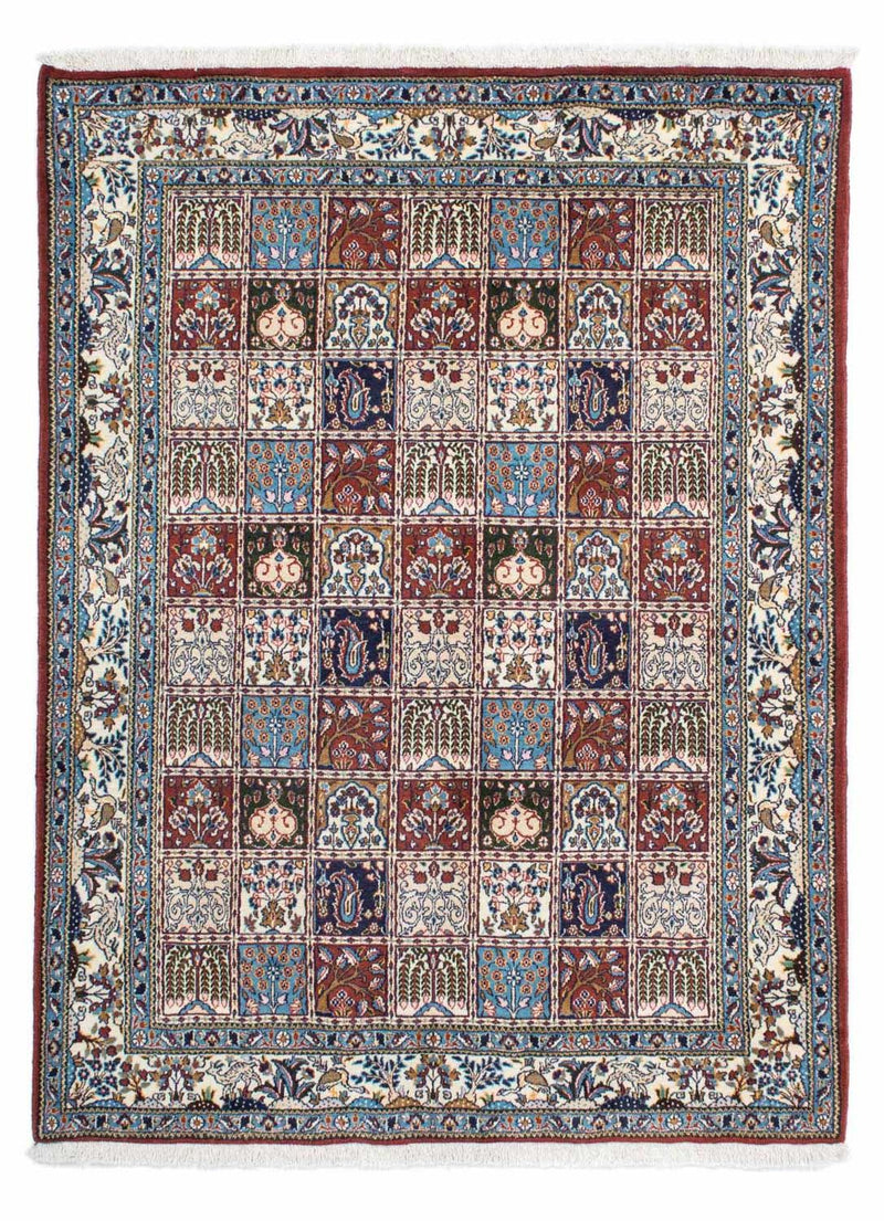 Dywan perski - Klasyczny - 195 x 147 cm - ciemna czerwień