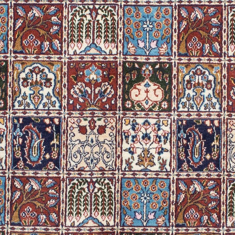 Dywan perski - Klasyczny - 195 x 147 cm - ciemna czerwień