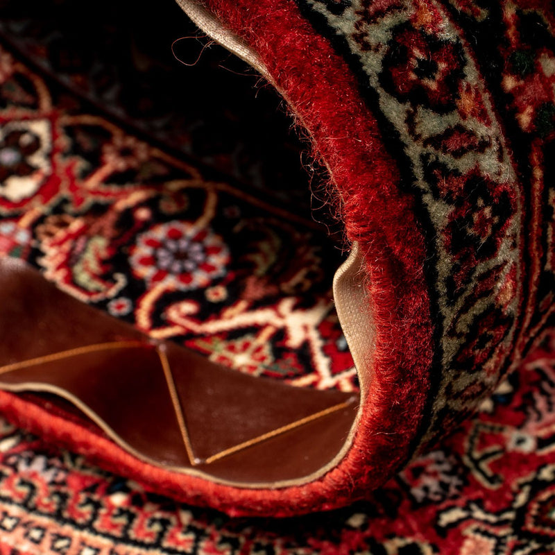 Biegacz Dywan perski - Bijar - 281 x 80 cm - wielokolorowy