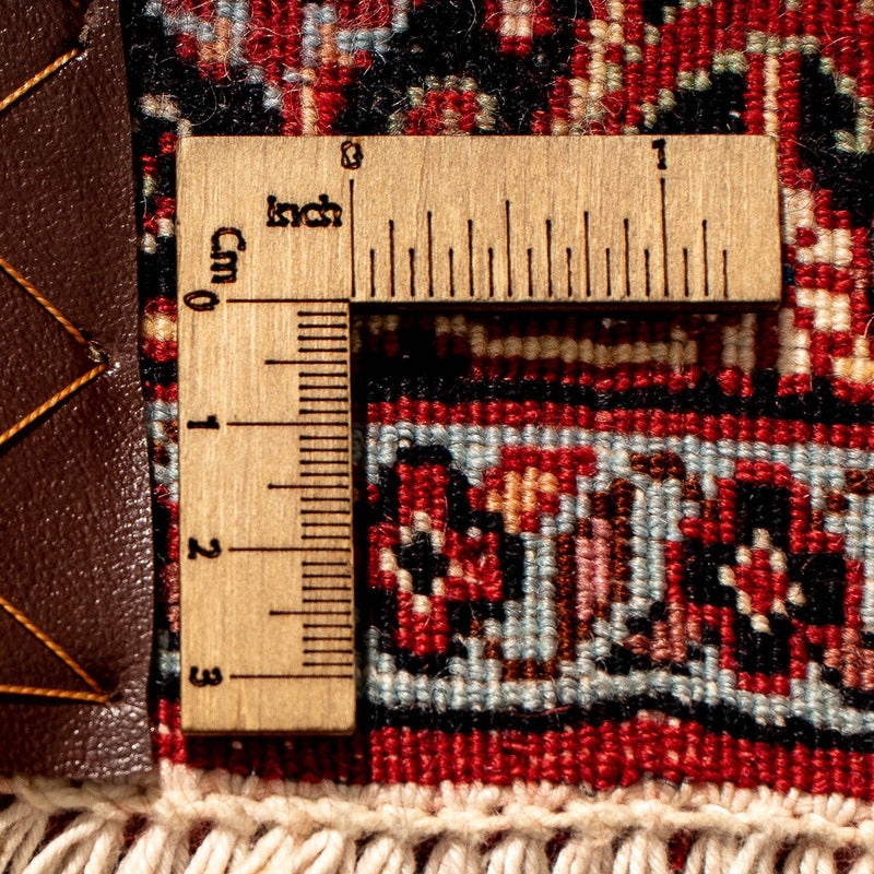 Biegacz Dywan perski - Bijar - 281 x 80 cm - wielokolorowy