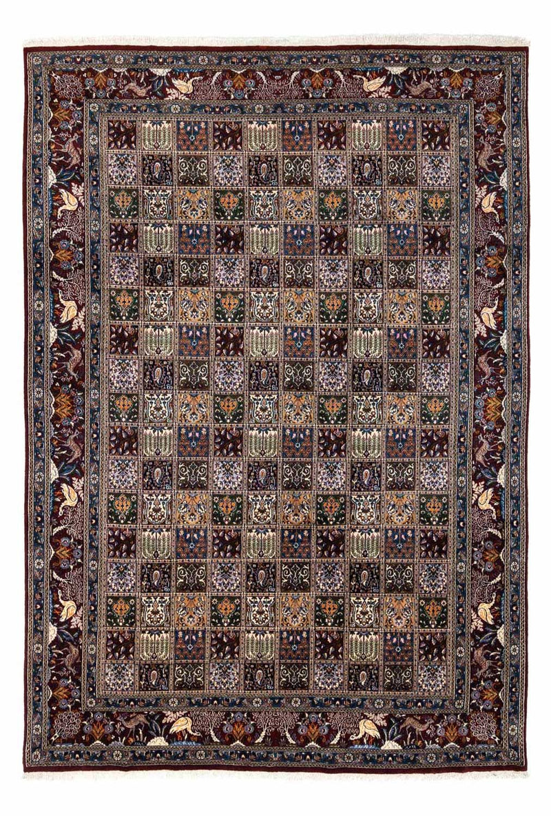 Dywan perski - Klasyczny - 354 x 249 cm - ciemna czerwień