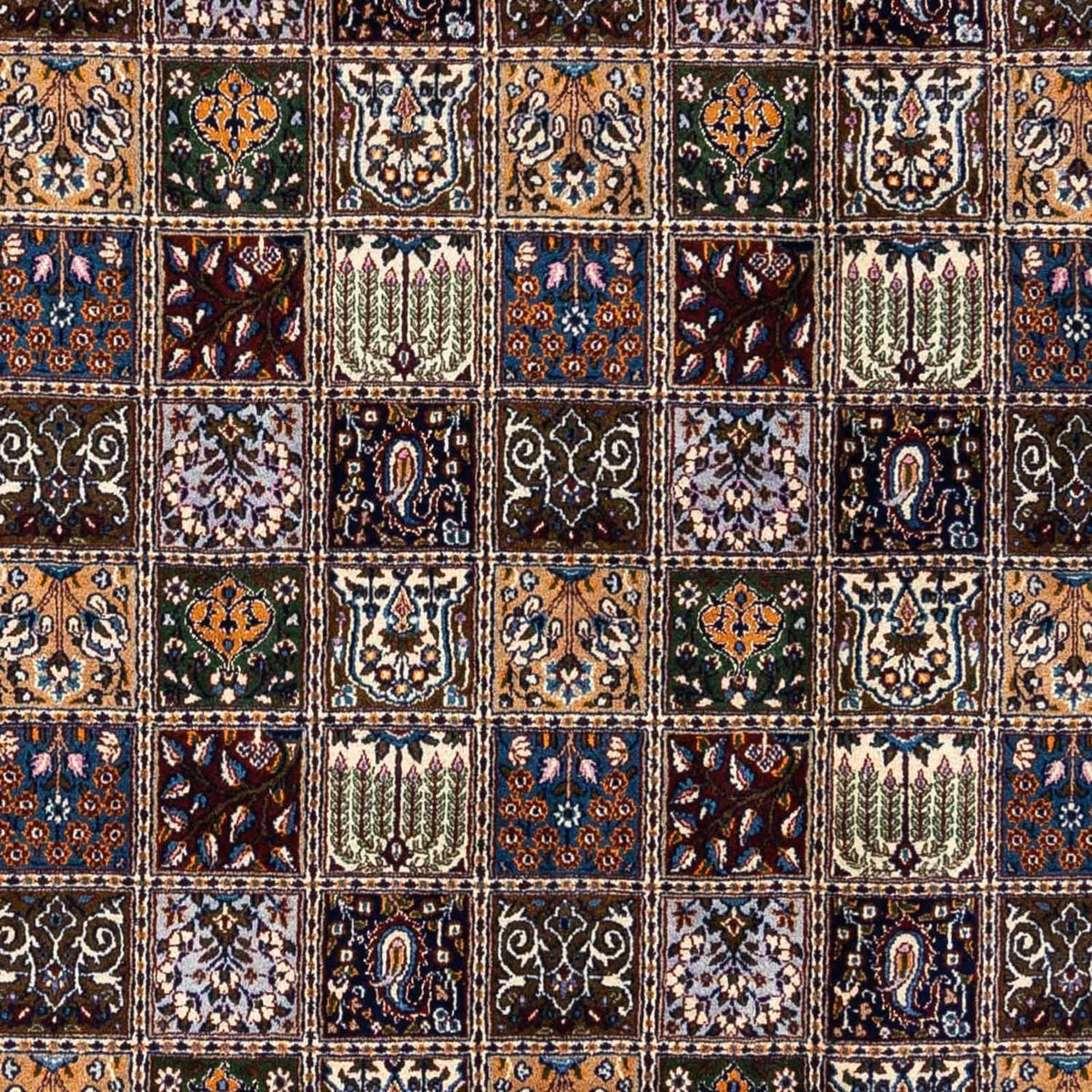 Dywan perski - Klasyczny - 354 x 249 cm - ciemna czerwień