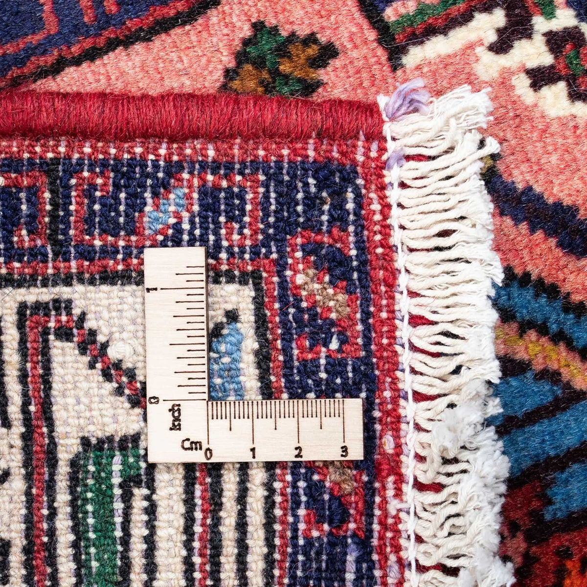 Perski dywan - Nomadyczny - 125 x 80 cm - ciemna czerwień