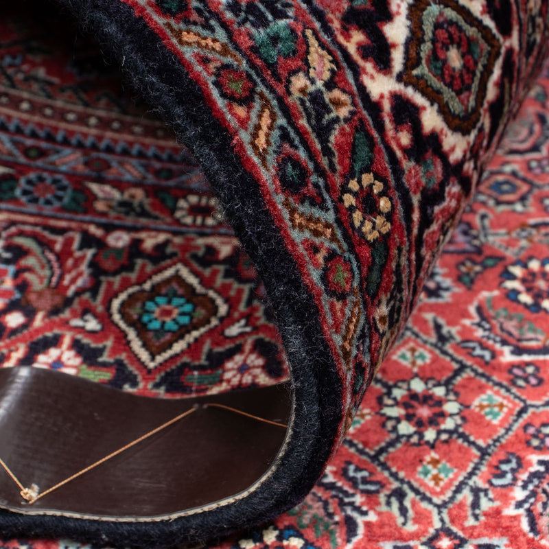 Dywan perski - Bijar - 204 x 131 cm - jasna czerwień