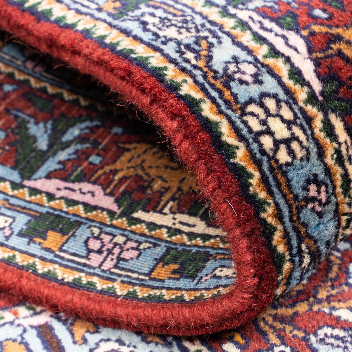 Biegacz Dywan perski - Klasyczny - 298 x 80 cm - ciemna czerwień