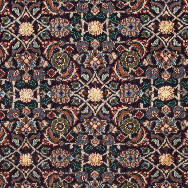 Dywan perski - Klasyczny kwadratowy  - 104 x 101 cm - ciemnoniebieski