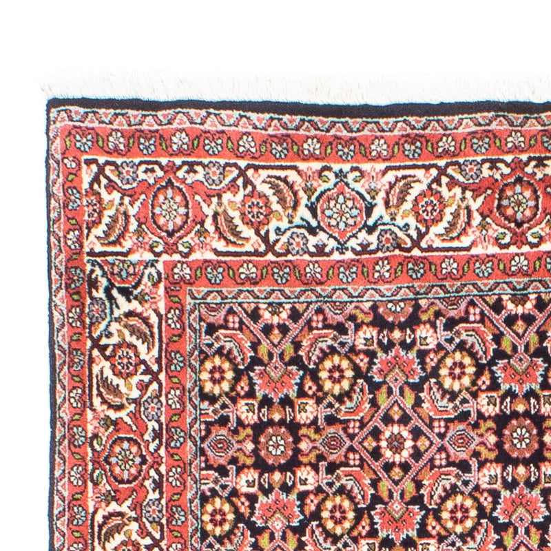 Dywan perski - Bijar - 158 x 110 cm - ciemnoniebieski