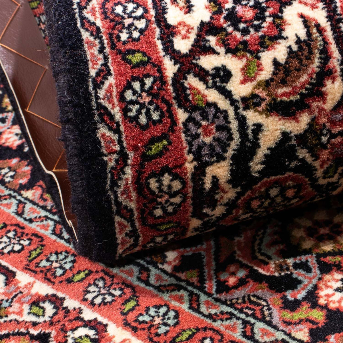 Dywan perski - Bijar - 158 x 110 cm - ciemnoniebieski