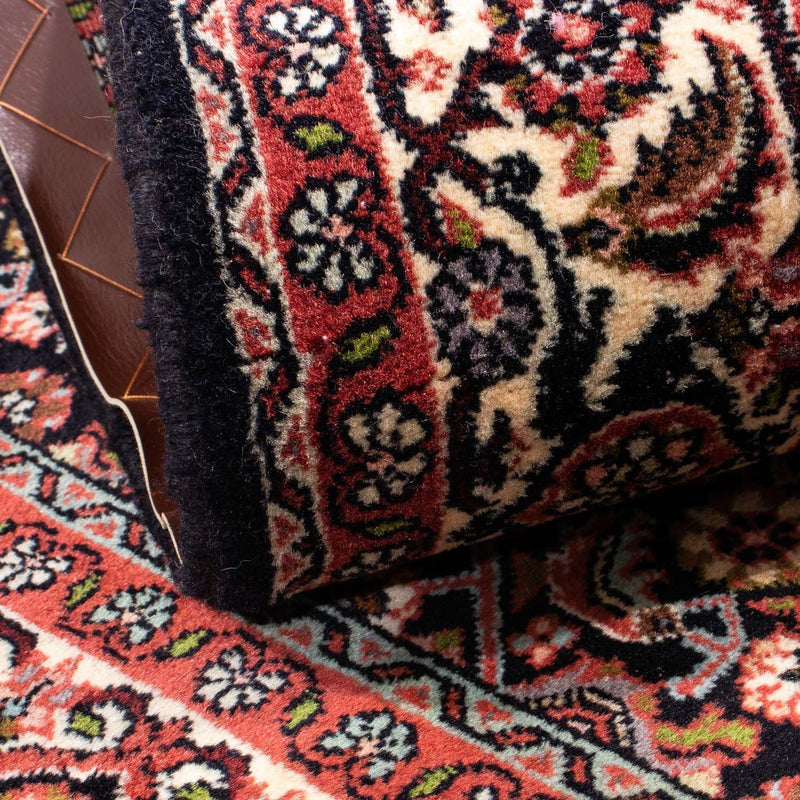 Dywan perski - Bijar - 158 x 110 cm - ciemnoniebieski