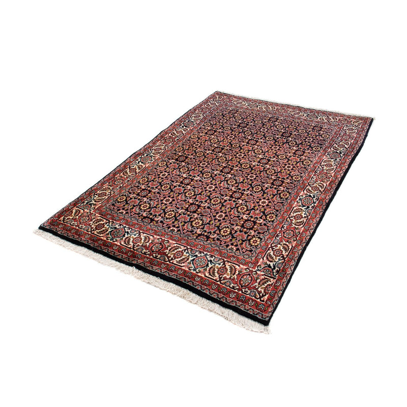 Dywan perski - Bijar - 158 x 110 cm - ciemnoniebieski