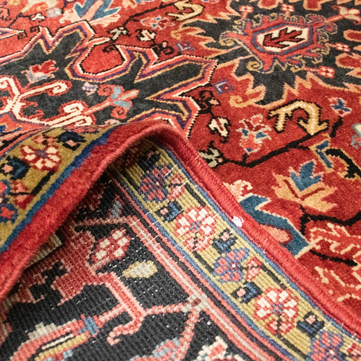 Perski dywan - Nomadyczny - 195 x 140 cm - czerwony