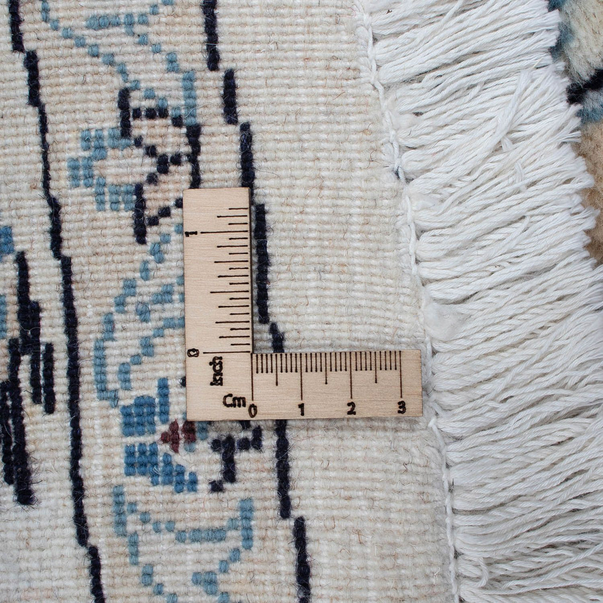 Dywan perski - Nain okrągły  - 248 x 248 cm - ciemna czerwień