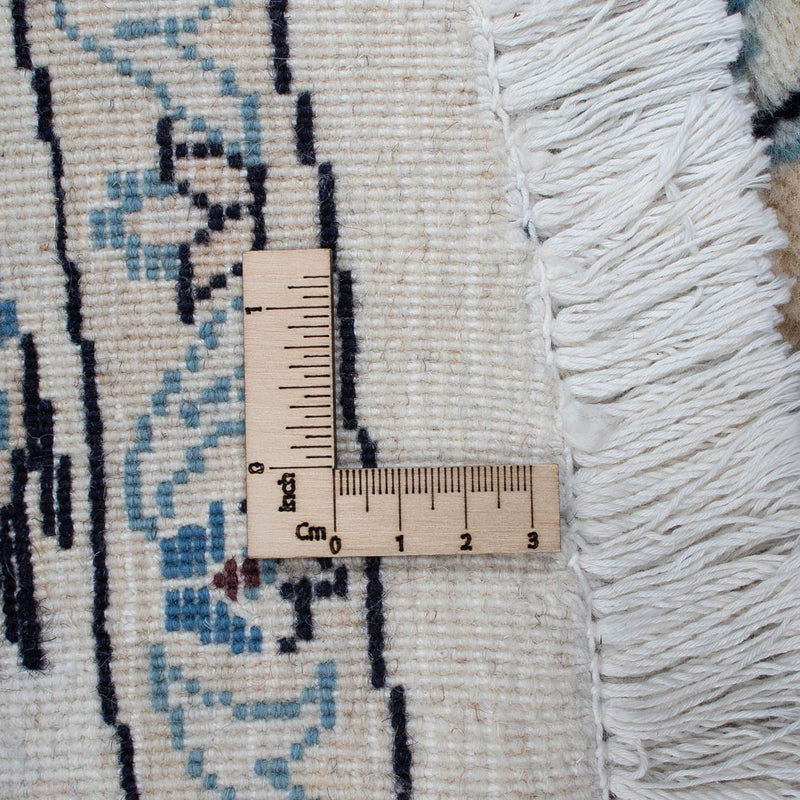 Dywan perski - Nain okrągły  - 248 x 248 cm - ciemna czerwień