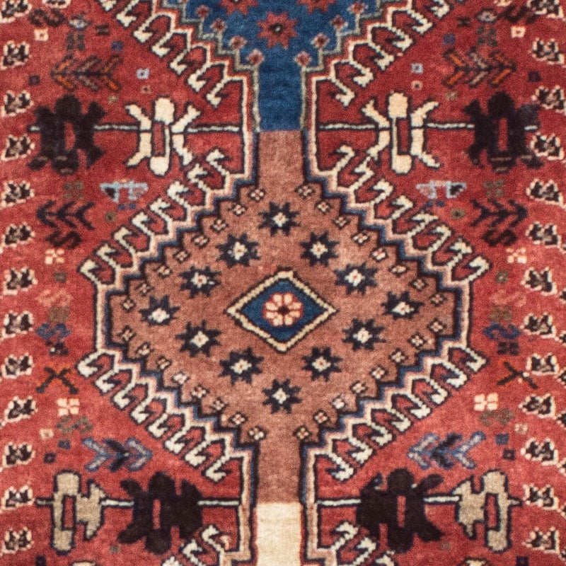 Perski dywan - Nomadyczny - 153 x 70 cm - jasna czerwień