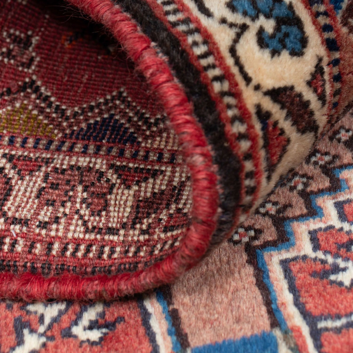 Perski dywan - Nomadyczny - 153 x 70 cm - jasna czerwień