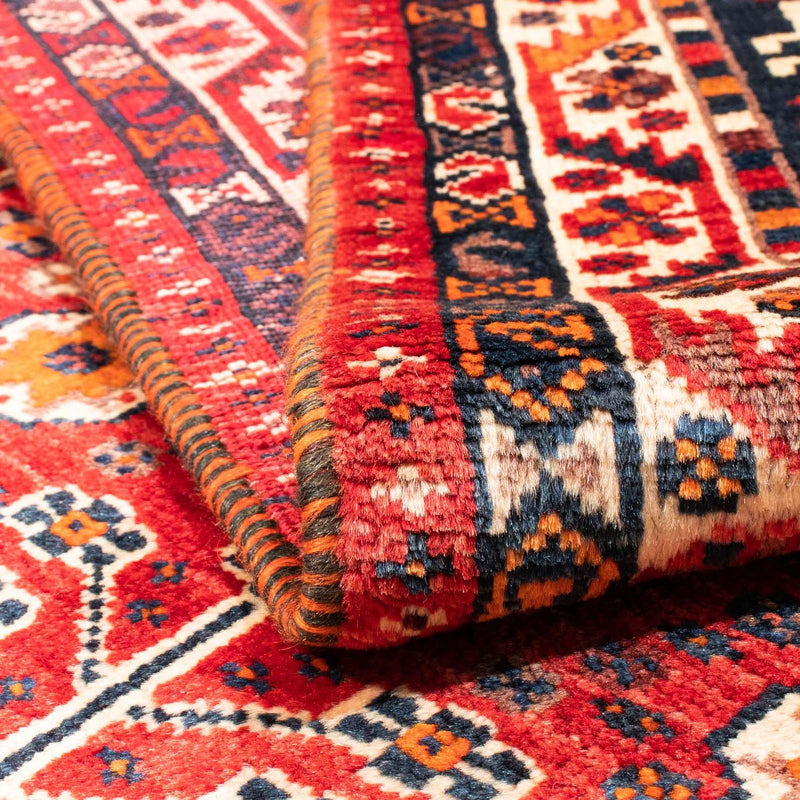 Perski dywan - Nomadyczny - 161 x 110 cm - ciemna czerwień