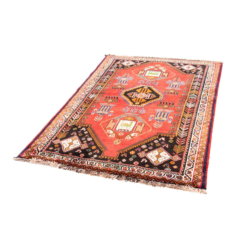 Perski dywan - Nomadyczny - 165 x 118 cm - ciemna czerwień