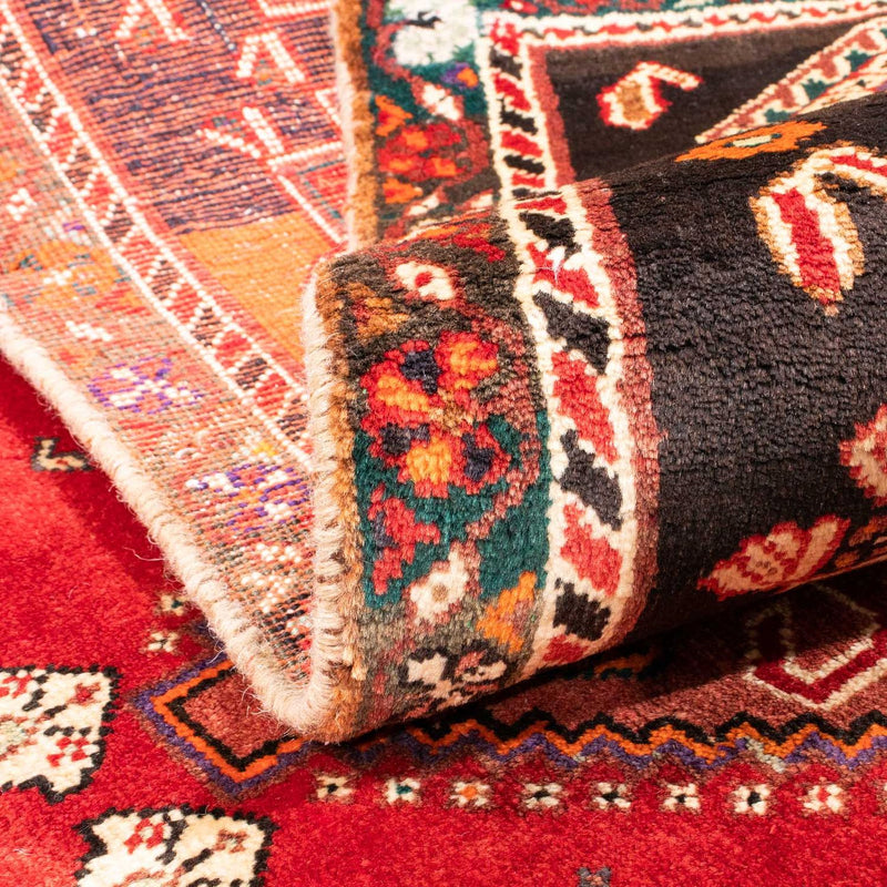 Perski dywan - Nomadyczny - 153 x 110 cm - ciemna czerwień