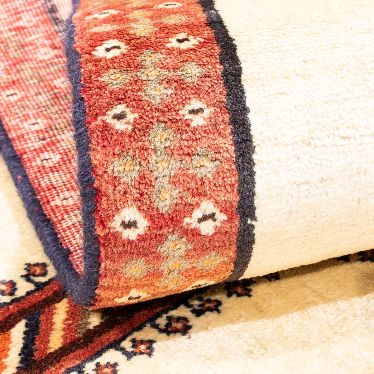 Perski dywan - Nomadyczny - 152 x 110 cm - beżowy