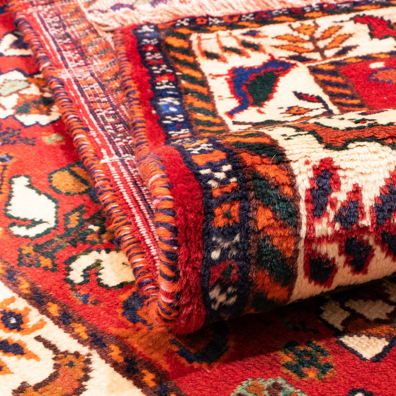 Perski dywan - Nomadyczny - 158 x 106 cm - ciemna czerwień