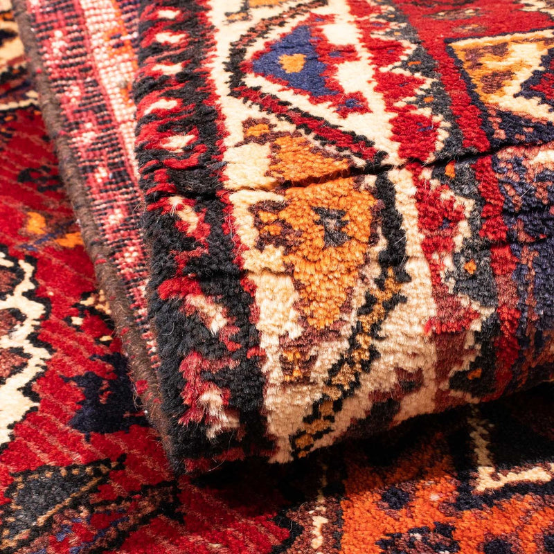 Perski dywan - Nomadyczny - 152 x 100 cm - ciemna czerwień