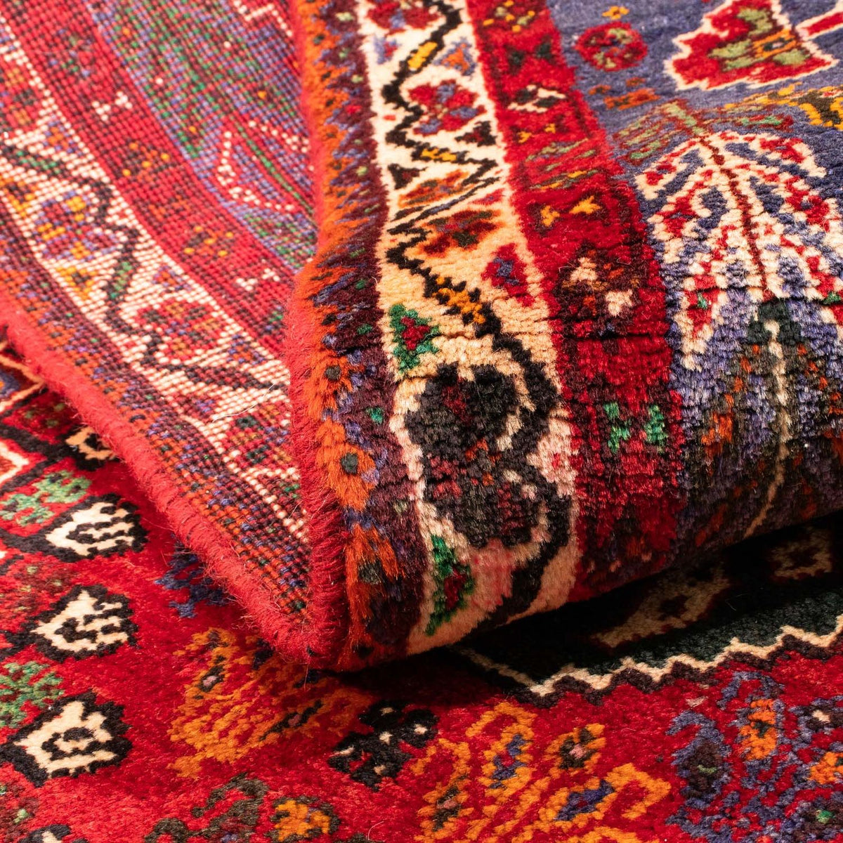 Perski dywan - Nomadyczny - 163 x 111 cm - ciemna czerwień