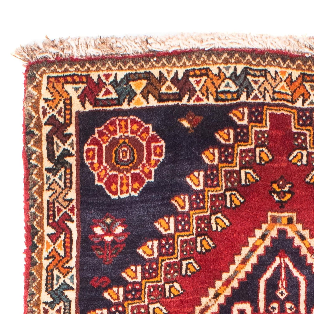 Biegacz Perski dywan - Nomadyczny - 170 x 73 cm - ciemna czerwień