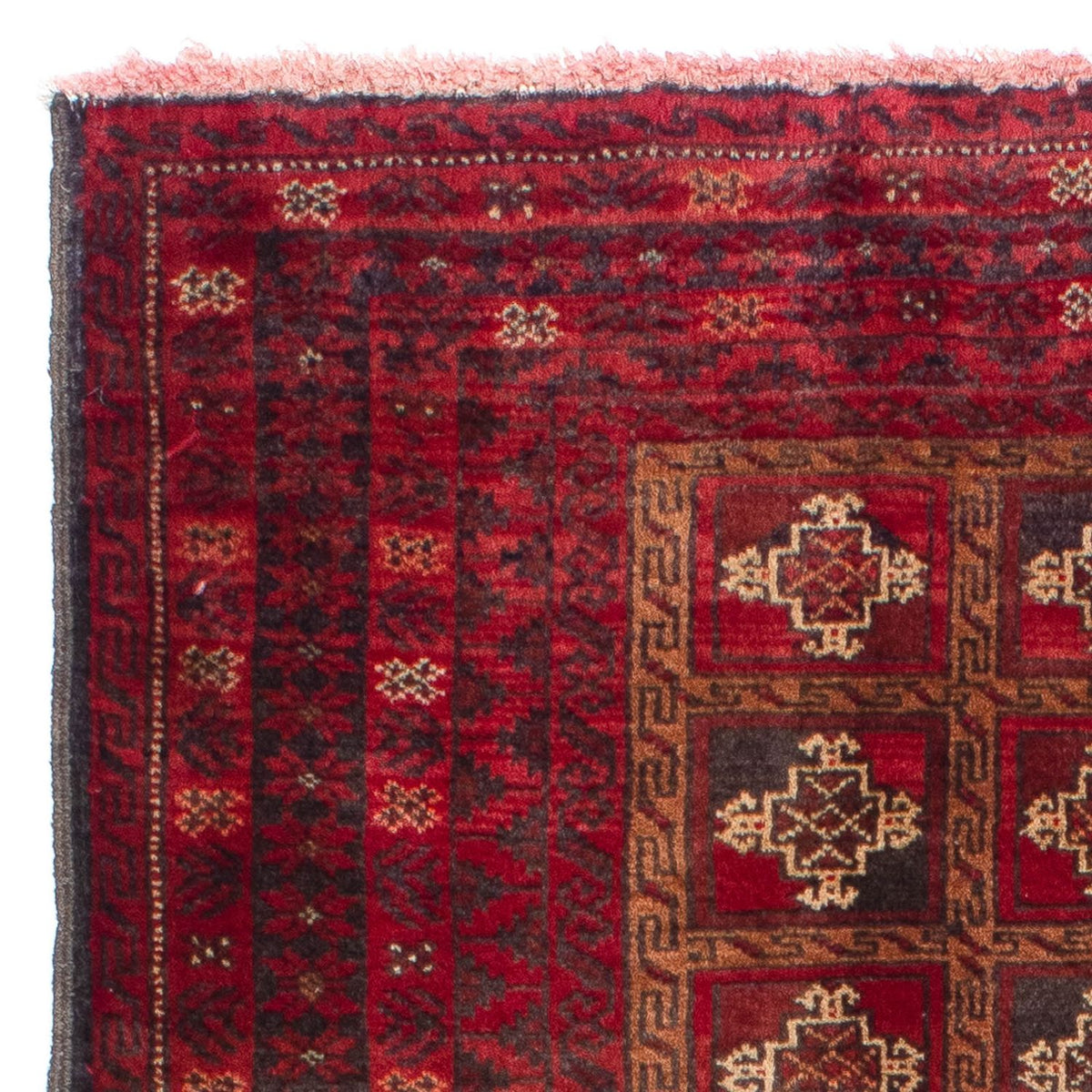 Dywan beludżycki - 150 x 97 cm - ciemna czerwień