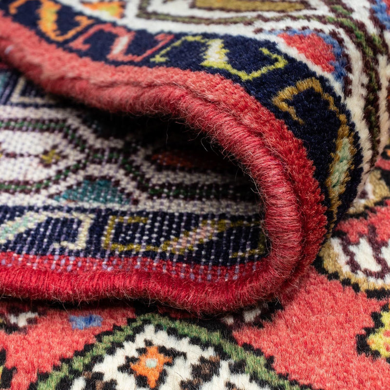 Perski dywan - Nomadyczny - 120 x 83 cm - czerwony