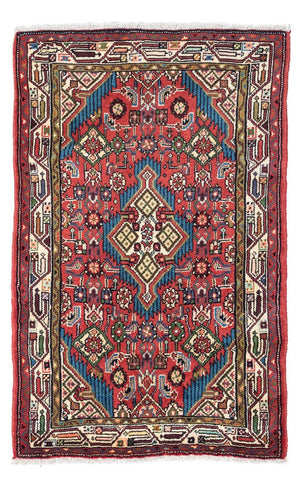 Perski dywan - Nomadyczny - 128 x 80 cm - jasna czerwień