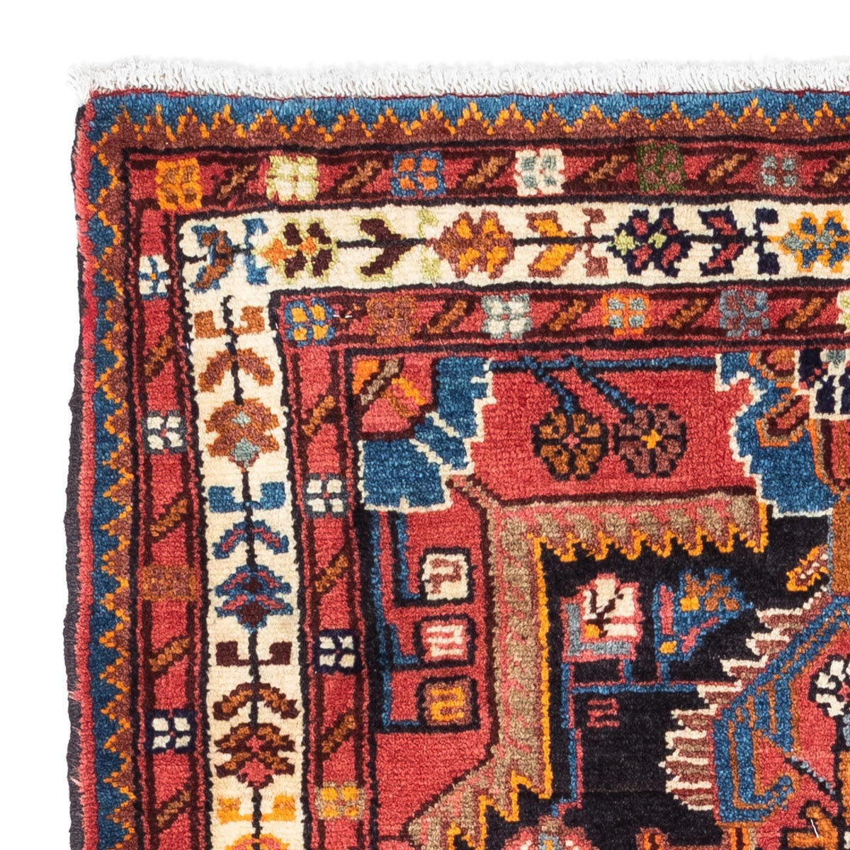 Perski dywan - Nomadyczny - 122 x 80 cm - jasna czerwień