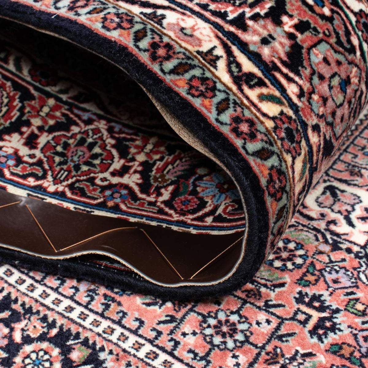 Dywan perski - Bijar - 202 x 131 cm - jasna czerwień