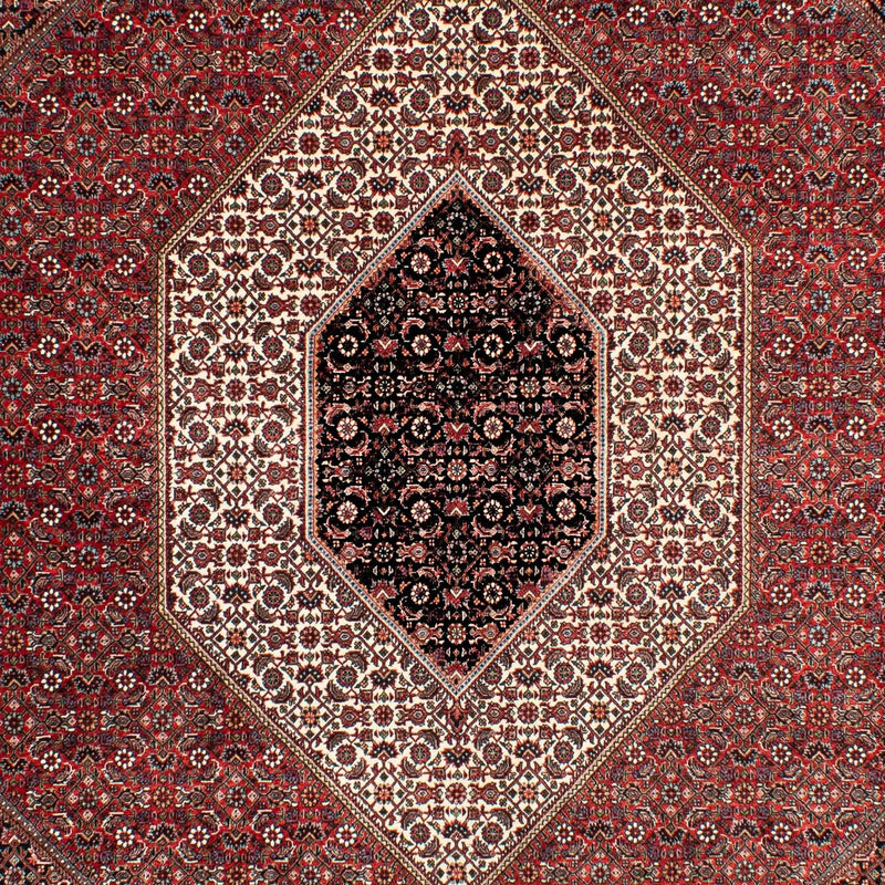 Dywan perski - Bijar - 303 x 203 cm - czerwony