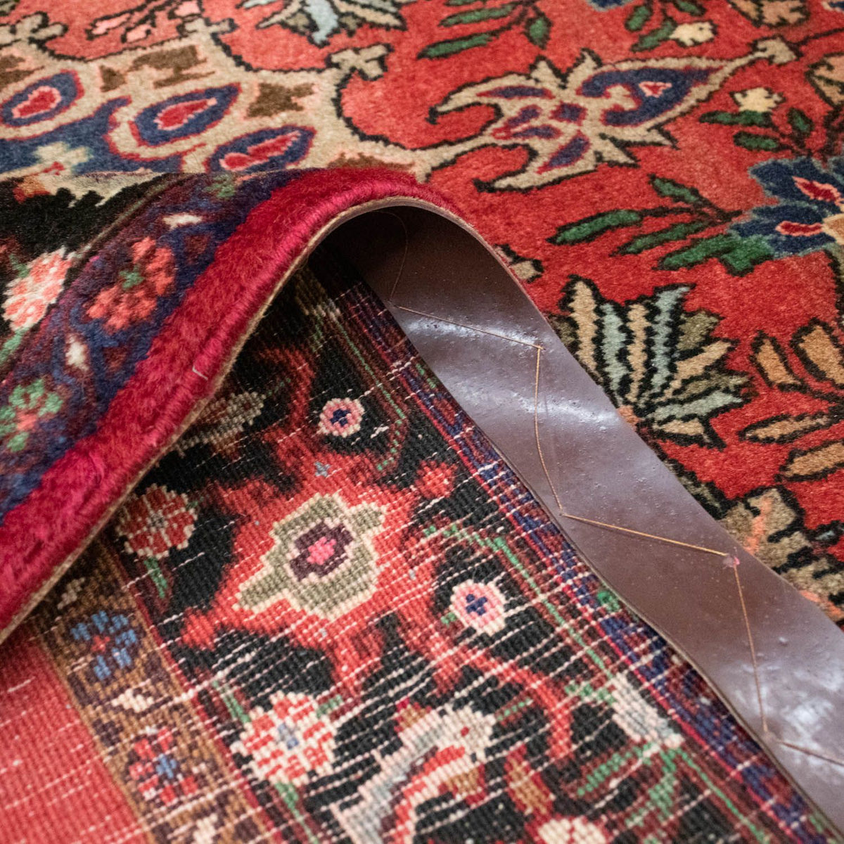 Dywan perski - Bijar - 223 x 132 cm - jasna czerwień