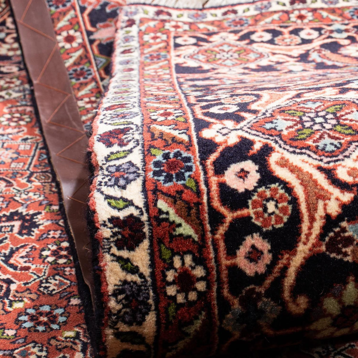 Dywan perski - Bijar - 293 x 200 cm - brązowy