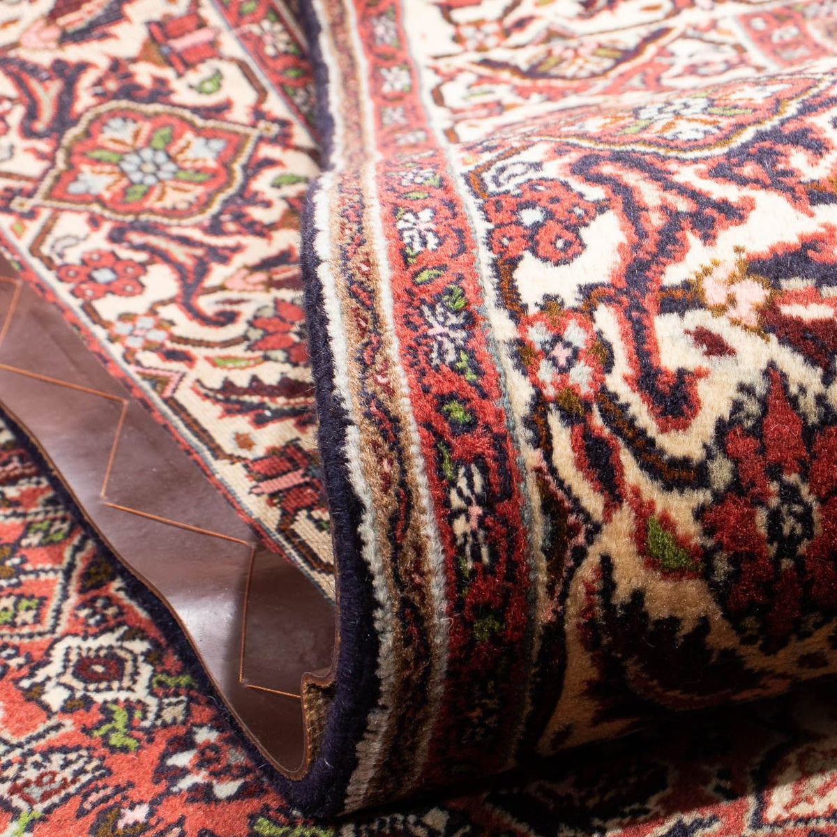 Dywan perski - Bijar - 298 x 200 cm - brązowy