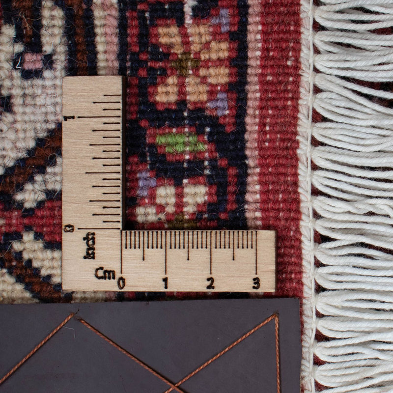 Biegacz Dywan perski - Bijar - 293 x 73 cm - jasna czerwień