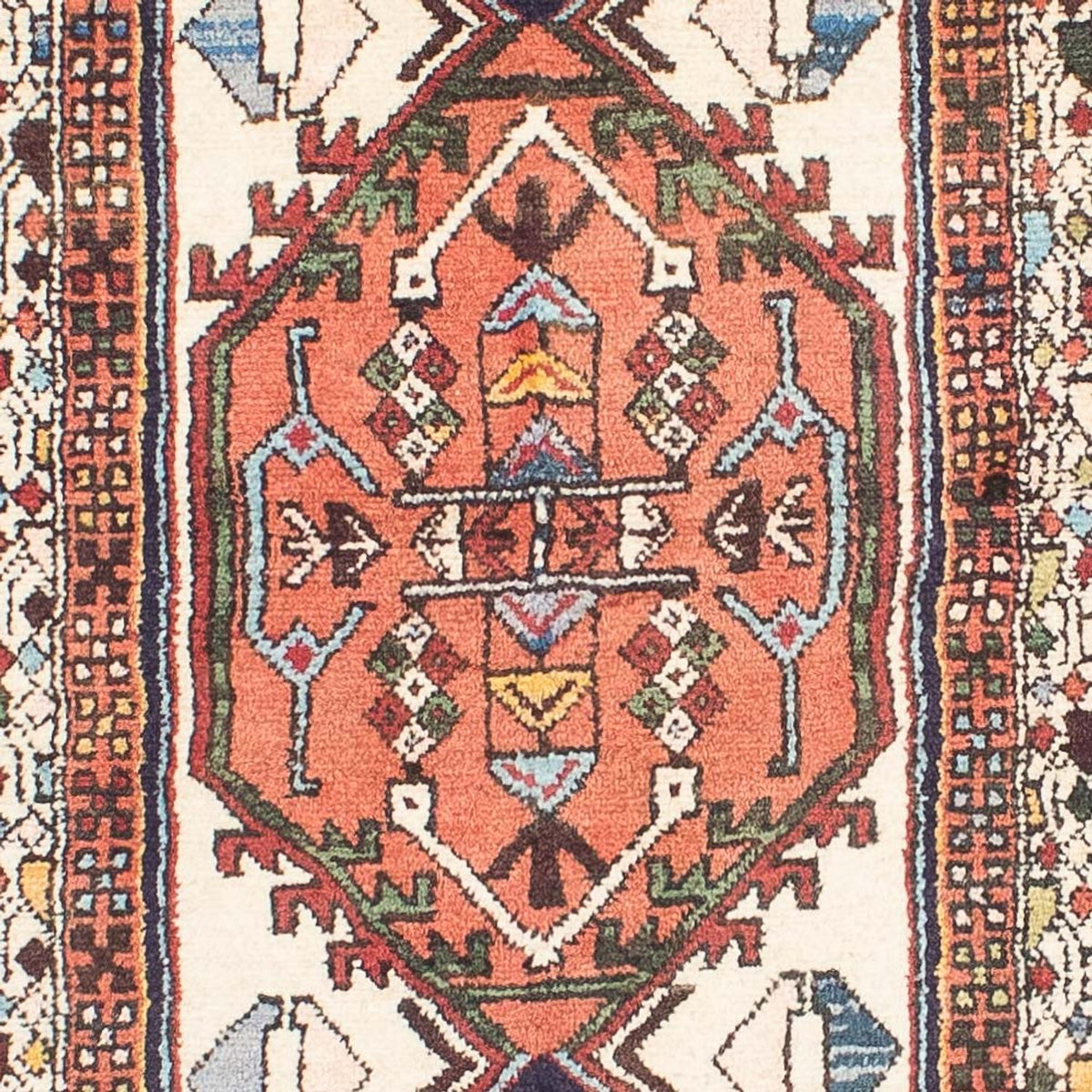 Biegacz Perski dywan - Nomadyczny - 292 x 68 cm - beżowy