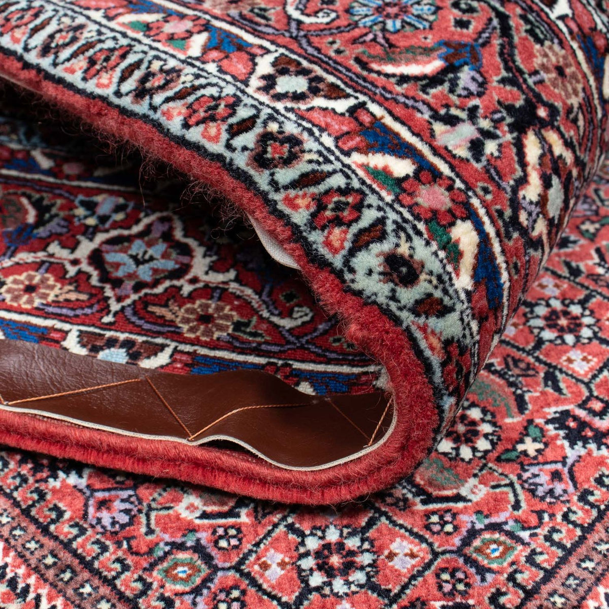 Dywan perski - Bijar - 205 x 134 cm - wielokolorowy