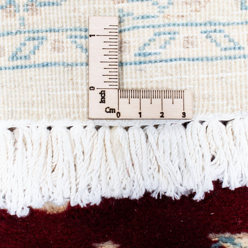 Biegacz Dywan perski - Nain - 382 x 83 cm - ciemna czerwień