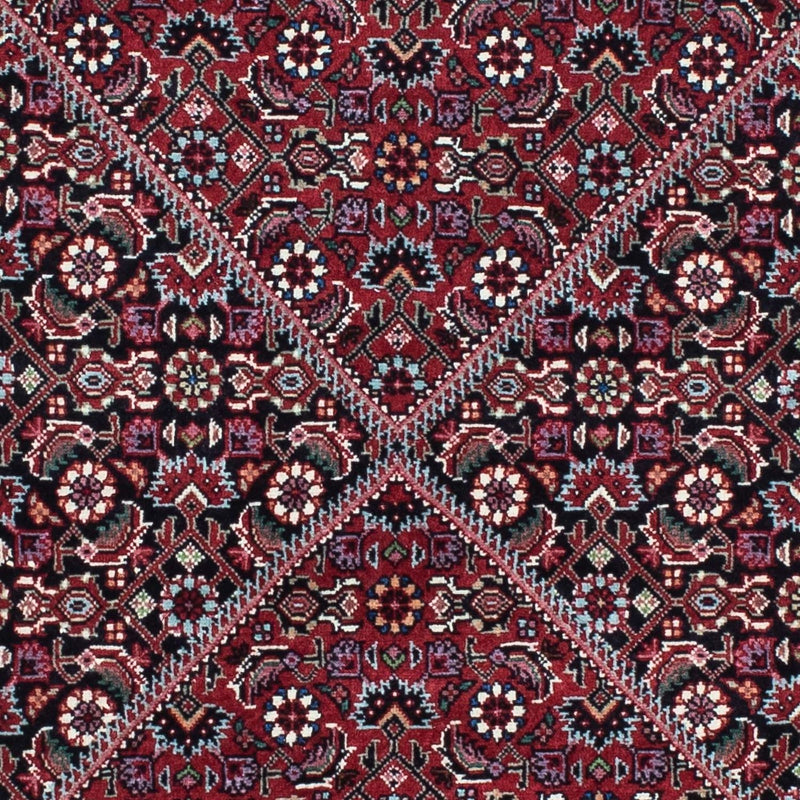 Biegacz Dywan perski - Bijar - 208 x 75 cm - ciemnoniebieski