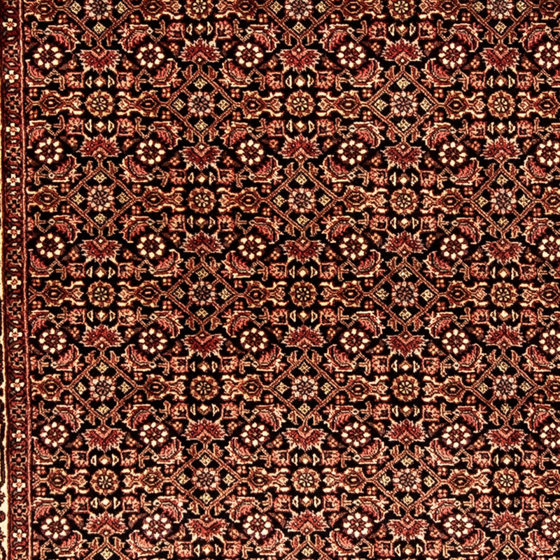 Biegacz Dywan perski - Bijar - 297 x 83 cm - wielokolorowy