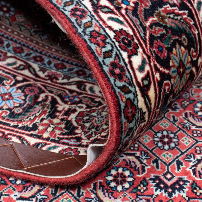 Dywan perski - Bijar - 208 x 132 cm - jasna czerwień