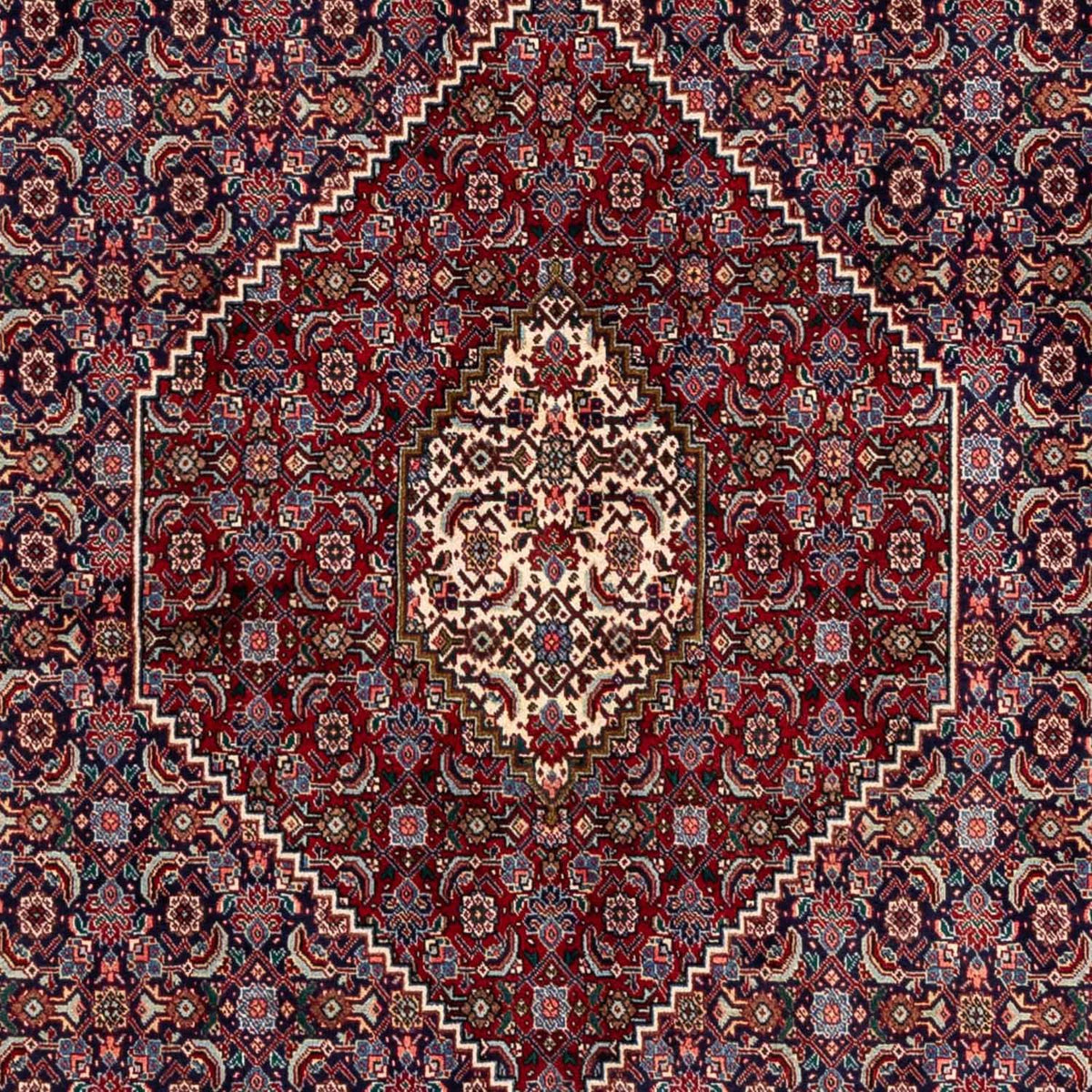 Dywan perski - Tabriz - Królewski - 298 x 202 cm - ciemna czerwień